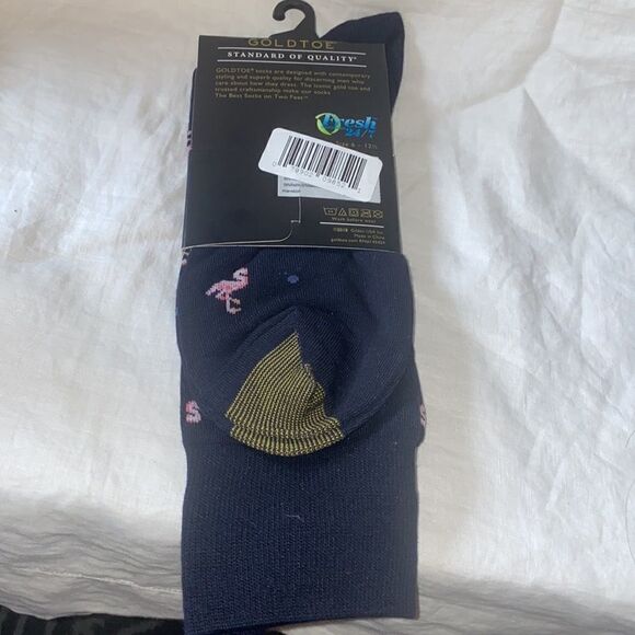 GOLD TOE Flamingo Socks-NEW! - Picture 4 of 5